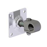 Adjustable hinge with anchor flange M20-Zn, 80