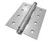 Spring hinge onesided, Aluminium, L=120mm