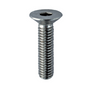 Hexagon socket countersunk head screw, AISI304, M6x20