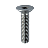 Hexagon socket countersunk head screw, AISI304, M8x60