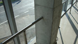Handrail bracket, anchoring