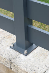 Poteau en aluminium 1850mm, anthracite