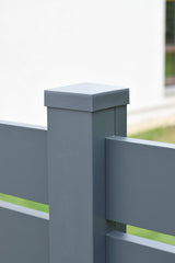 Poteau en aluminium 1850mm, anthracite