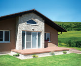 WPC podlahová doska 138x23x2900mm, Sivá/Svetlosivá