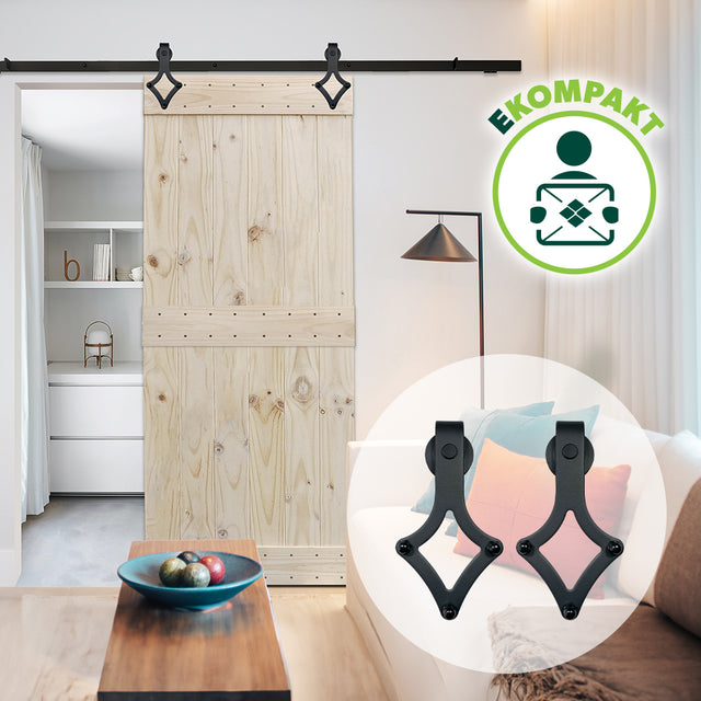 Ferrures pour portes coulissantes - "Rhombus" 2