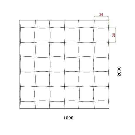 Design 3D sheet - Zn