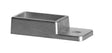 Aluminum mounting bracket for profile 60x30 natural
