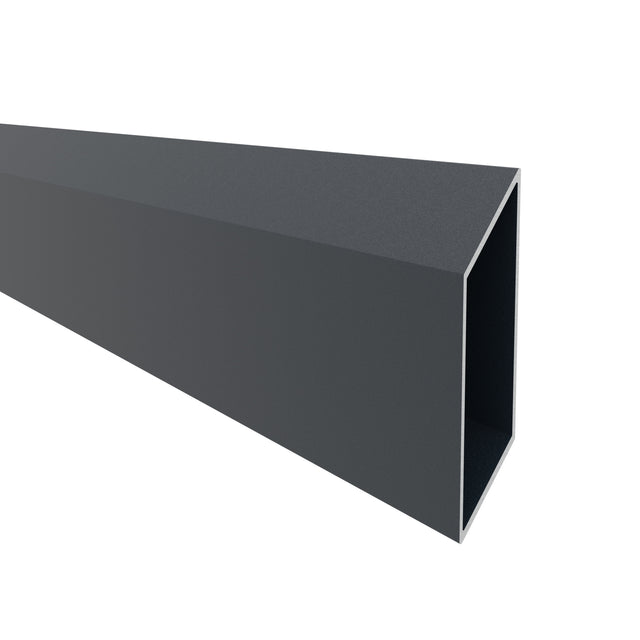 Lame de clôture en aluminium rhomboidale 20 x 105 - 6,0 m Anthracite RAL 7016