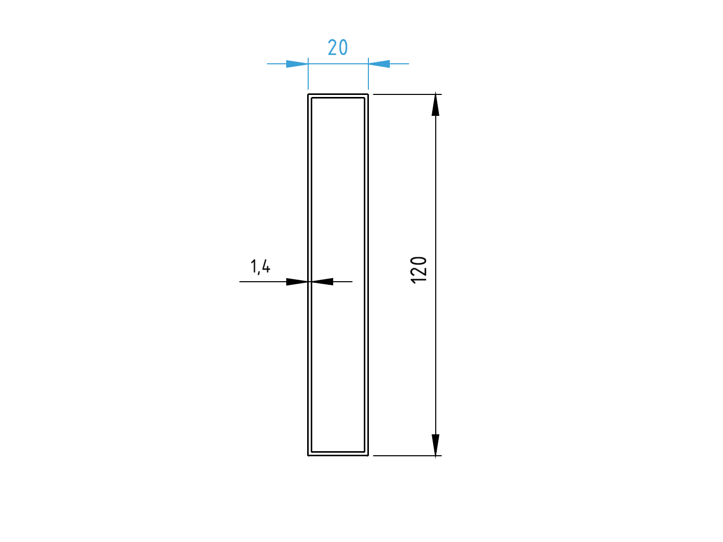 Hliníková plotová výplň 20x120x1,4 - 5x6,0m - drevo dekor SVETLÝ DUB W02