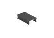 Capuchon en aluminium pour panneau de clôture vertical, 40x40 – Anthracite RAL 7016