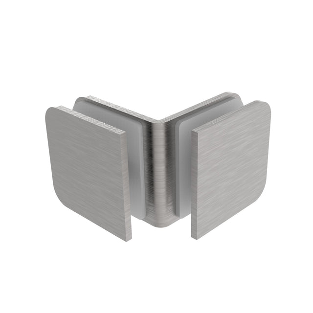 Glass clamp, AISI 304, T 8-10 mm