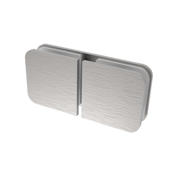 Glass clamp, AISI 304, T 8-10 mm