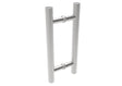 Pull handle - polished AISI304, H300/D25mm