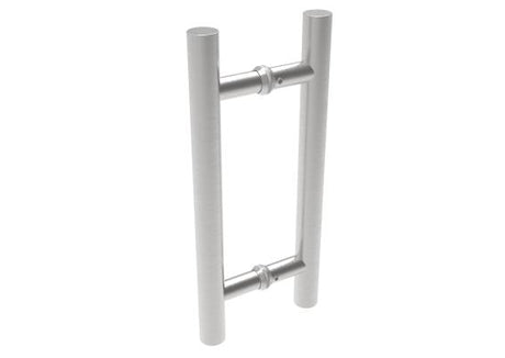 Pull handle - polished AISI304, H300/D25mm