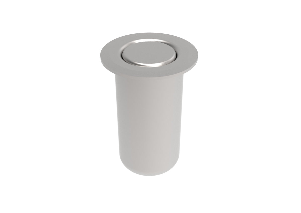 Bottom latch for floor lock