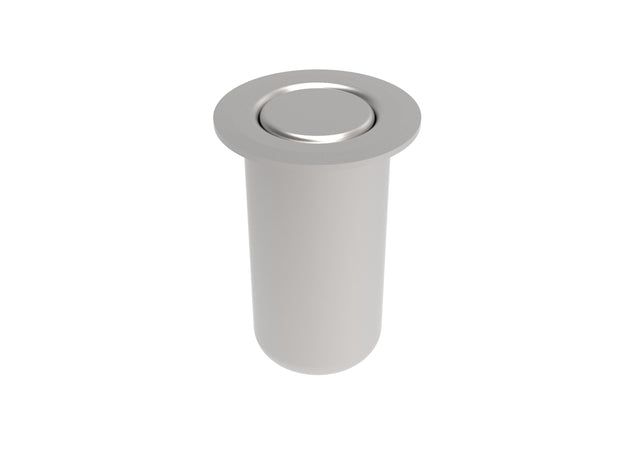 Bottom latch for floor lock