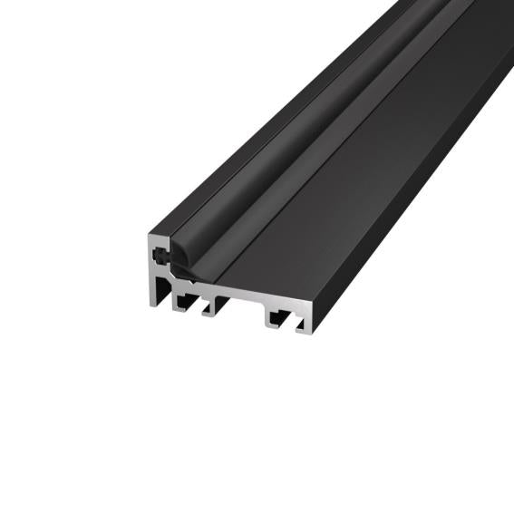 Door frame profile for glass door "L"