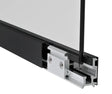 Vitrage fixe - ensemble de profilés 3m, L=3000mm