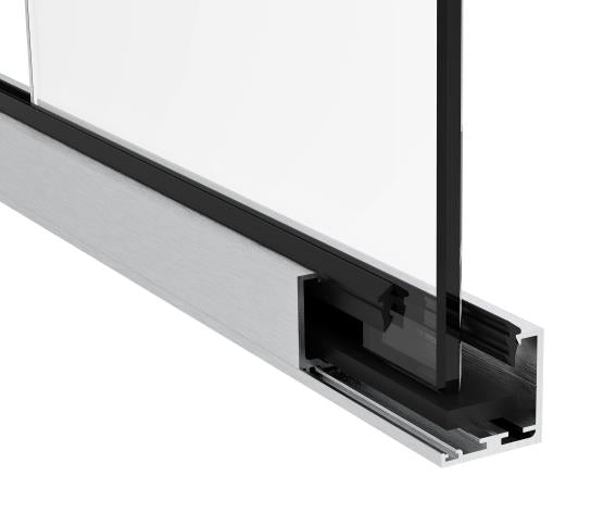 Glazing clamping profile 35x35mm