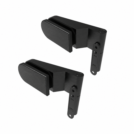 Záves pre sklenené dvere AISI304, 8,10mm BLACK