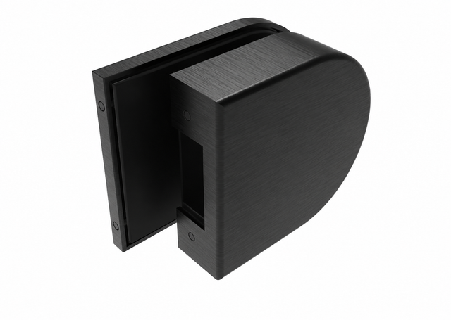 Contrepartie lisse pour serrure GS-BLACK/D-206/S