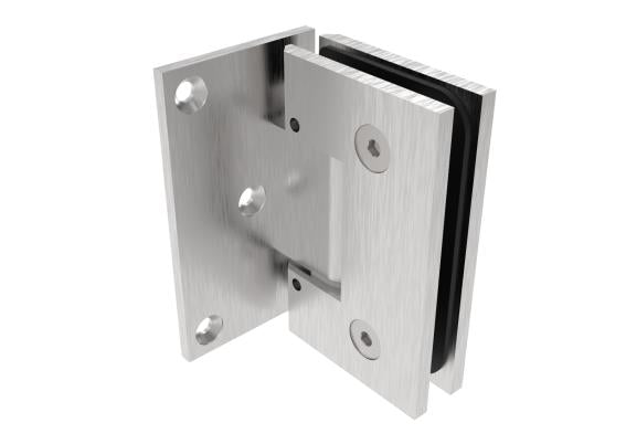 Hinge for glass door Brass flex