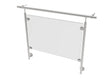 Frameless glass juliette balcony 110x75/8,76