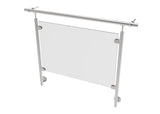 Frameless glass juliette balcony 110x75/8,76