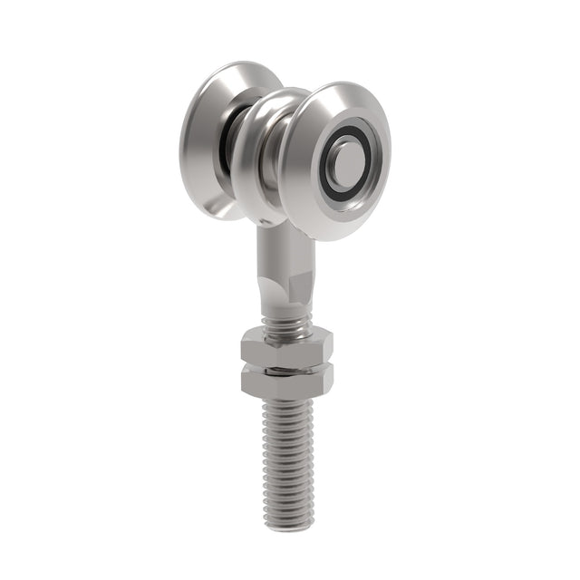 Double-wheel hanging Zn, profile 57x67mm