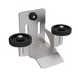 Cantilever Gate End Stop Zn, profile 80x80mm