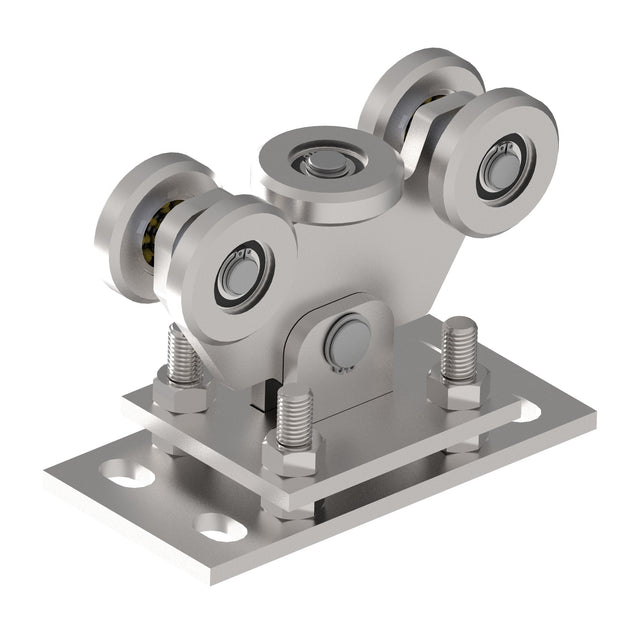 Cantilever Gate Carriage INOX profile 80x80