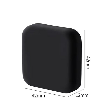 Handle stop, self-adhesive