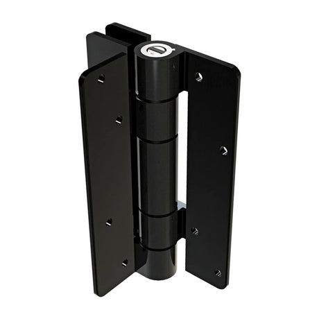 Spring hinge onesided, Aluminium, wall mounting