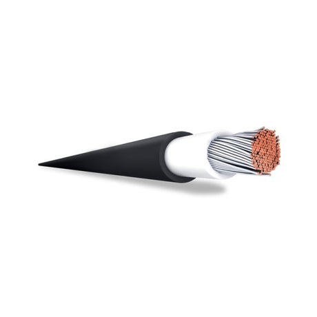 Vodič ohybný solárny 1x6mm/100m bezhalog. čierny