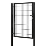 Bránka 1kr. 2D BOX ZnPVC 1000x1500mm RAL 9005 čierna matná