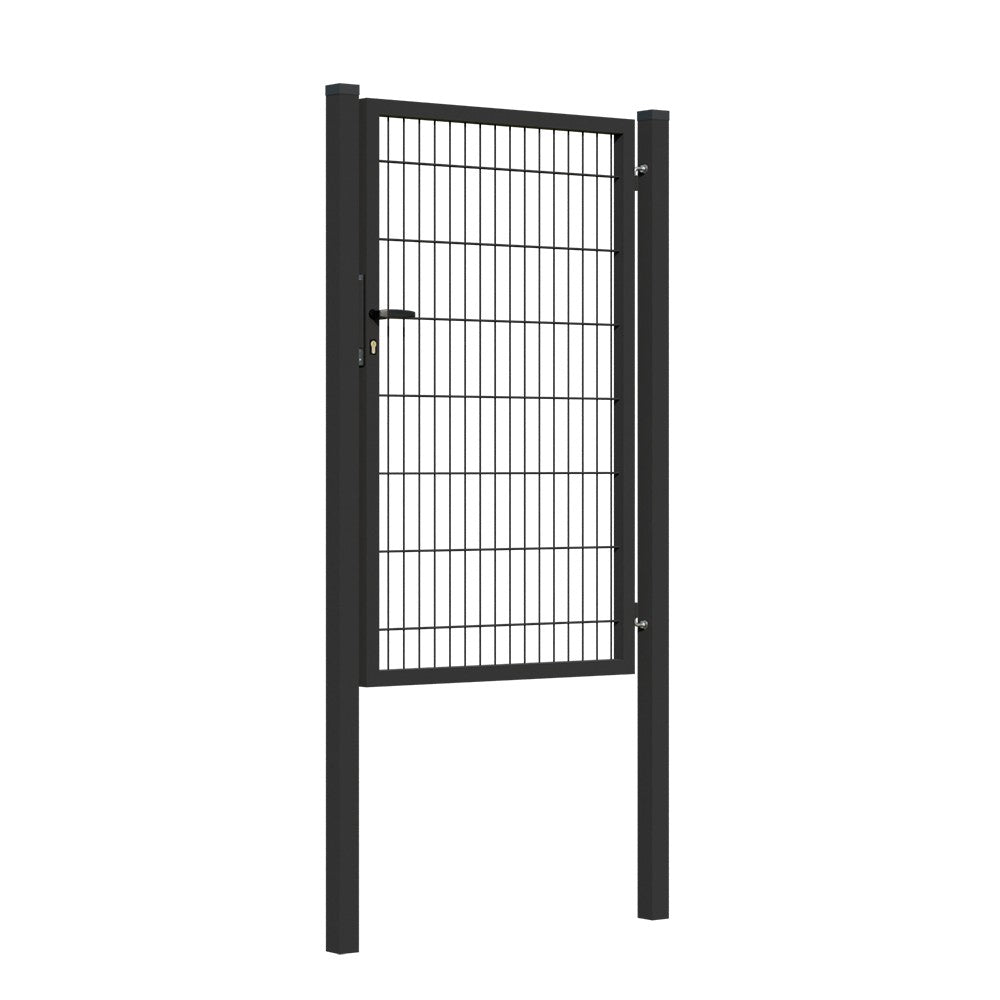 Bránka 1kr. 2D BOX ZnPVC 1000x1500mm RAL 9005 čierna matná