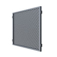 Aluminum fence panel 2000x1500mm expanded metal anthracite.