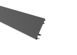 Cover for self-supporting glass canopy