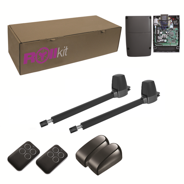 ROLLKIT drive for double-leaf gate, set with photocells