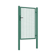 Bránka 1kr. ROUND ZnPVC 1000x1500mm, D75mm, zelená