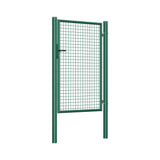 Bránka 1kr. ROUND ZnPVC 1000x1500mm, D75mm, zelená