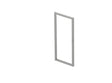 Telaio per cancello a battente singolo zincato 1,025x1,85m, non saldato - Natural - SET