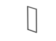 Aluminium-Torrahmen 1,025x1,85m, Anthrazit R7016 - SET