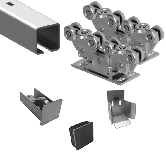 Bodenführung-Set Heavy SV-80x80Zn heavy