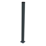 Stĺpik 60x40mm s pätkou ZnPVC 2000mm antracit