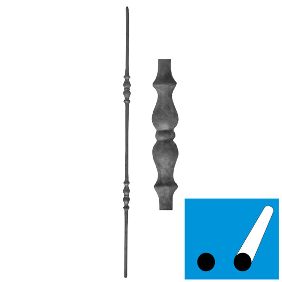 Forged rod h1000, b26, D12mm