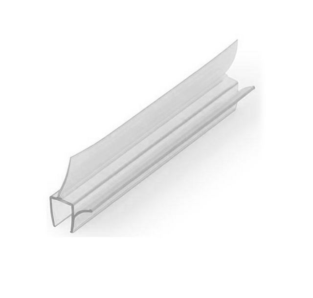 Floor "h" seal strip for glass door