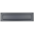 Fente a Lettres Rectangulaire, Zn - anthracite