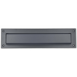 Fente a Lettres Rectangulaire, Zn - anthracite