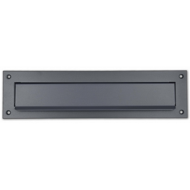 Fente a Lettres Rectangulaire, Zn - anthracite